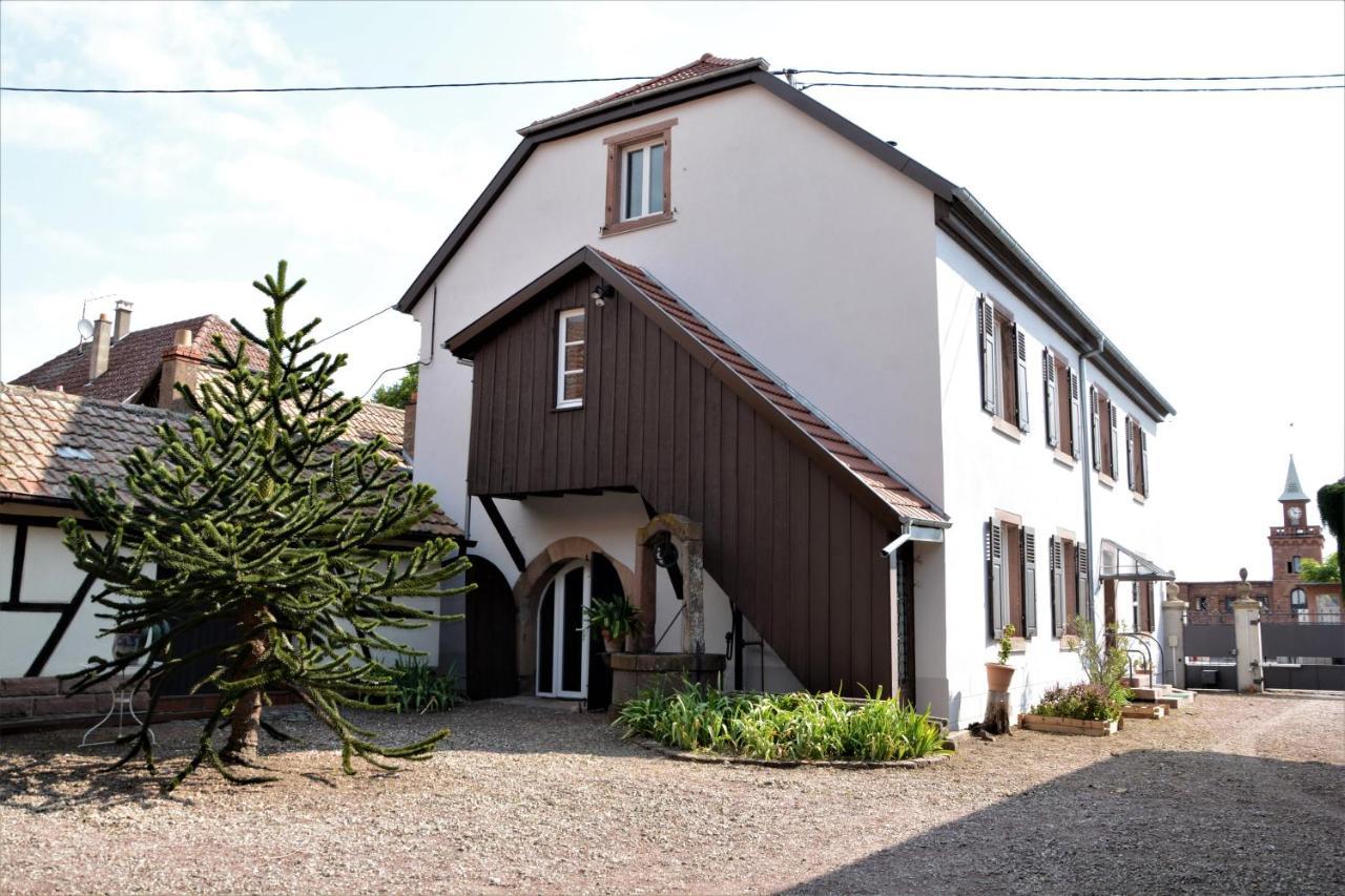 Ferme Les Iris Apartment Issenheim ภายนอก รูปภาพ
